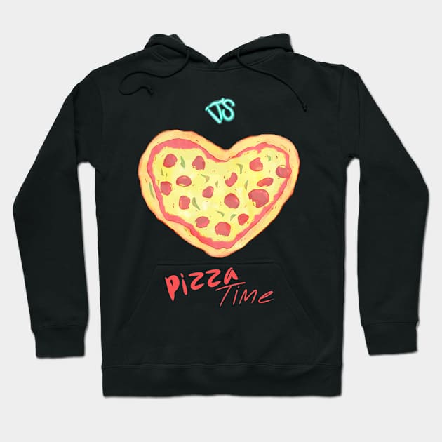 Pizza Hoodie by Rumpled Crow